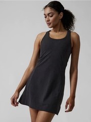 Athleta Racerback Black Dress Size Medium Women&rsquo;s Sleeveless