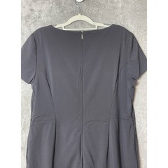 Boss Hugo Boss Dress Size Large Black Cap Sleeve Minimalist Office