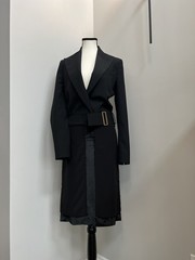 Vintage Tom Ford SS 2001 Wrap Jacket With Gold Bucket Size FR 38