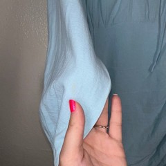 FREE PEOPLE The Only One Mini Dress Blue XS