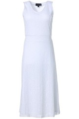 Antthony Women&rsquo;s Lace Sleeveless V-Neck Midi Dress White