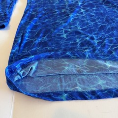 Sun Dress Beach Blue Cover-Up One Size (M or L) from Brazil Lightweight Stretch
