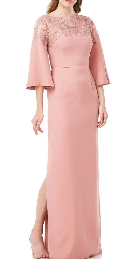 js collections dress Rose Cloud evening Dress