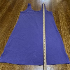 Lululemon Classic-Fit Cotton-Blend Scoop Dress Purple Charged Indigo W1DLPS US 6