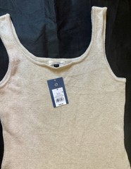 Thread Knit Thank Dress In A Light Beige Or Off- White Color Size M.