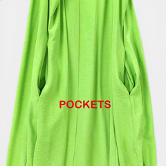 Torrid Size 3 Lime Green High Low Maxi Dress Sleeveless Pockets NWT Plus