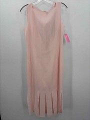 Pre-Owned Max Mara Pink Size 8 Maxi Sleeveless Dress