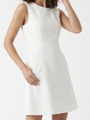 Diane Von Furstenberg DVF White Carpreena Mini Dress Size 4