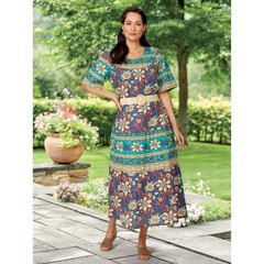 Ankle-Length Cotton Muumuu