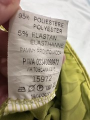 Joy Italian Halter Tie Neck Pleated lime green satin fabric Flowy Maxi Dress