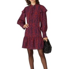 Koche Collective Python Buckle Dress – Red Size 34