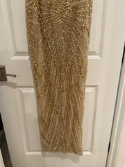 Albina Dyla Custom Made Dress Size 2 with Corset Top
