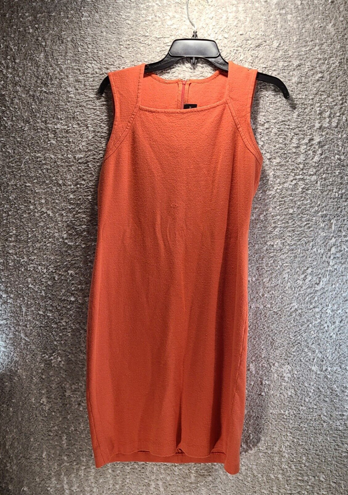 St. JohnWool Blend Square Neck Sheath Dress 10 Back Zip Old Money Academia