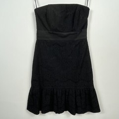 NEW White House Black Market Lace Dress Womens 2 Goth Romantic Coquette LBD