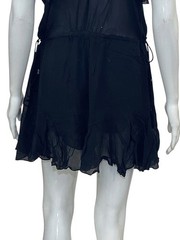 Isabel Marant Etoile Women&rsquo;s Betty Spaghetti Strap Ruffle Short Mini Dress S 34