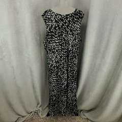 Maggie Barnes Dress Womens 34W Long Shift Tank Long Midi Maxi Artsy Pullover