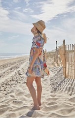 Hunter Bell Retired Patchwork Britton Quilted Cottage Core Dress A