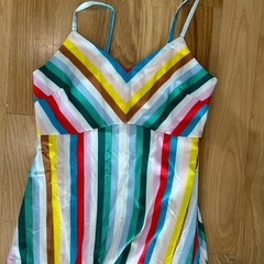 JOHNSTON & MURPHY – NWT – Multi Stripe Maxi Dress – Womens 12