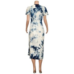 NWT CHRISTY DAWN The Dawn Dress, Indigo Shibori, OS