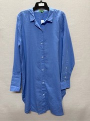 NWT J. Crew Classic-fit beach shirt in linen-cotton blend – size L