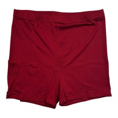 Women’s Tennis Golf Dress 2XL Burgundy Athletic Zipper with Shorts NEW FKEEP