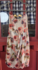 Lavender Brown Women&rsquo;s Cream Multicolor Floral Sleeveless Mini Dress Size S NWT