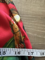 Boho Red Multicolor Embroidered Layered Maxi Dress Paisley