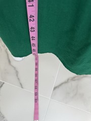Rachel Zoe Green Solid Square Neck Smocked Lined Slip Midi Dress M