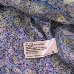 Universal Thread Tiered Mini Dress Size S Ditsy Floral Print Pockets Blue Ruffle
