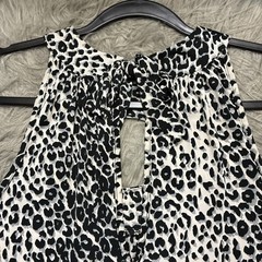 CACHE Mini Dress Leopard Print With Embellishments MSRP: $88 Women&rsquo;s XS NWT