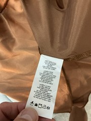 NWT- Bebe Bronze Satin Cowl Neck Iconic Sultry SEXY Slip Dress Sz Med