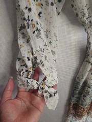FIG AND FLOWER BOHEMIAN STYLE KNEE LENGTH DRESS Size S