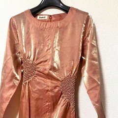 Kansai Yamamoto O2 Long Dress Circle Shirring Design