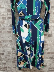 Karen Millen Women&rsquo;s Dress UK 8 Multicolor 100% Polyester