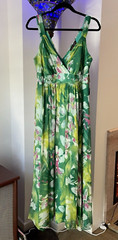 Beaded Waist Maxi Dress Elegant Signature Design by Robbie Bee s.12 Beautiful!