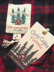 NWT Kiel James Patrick KJP Alpine Lodge Plaid Flannel Maxi Shirt Dress 6
