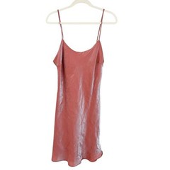 Forever 21 Womens Y2K Coquette Going Out Sateen Satin Mini Slip Dress Size L