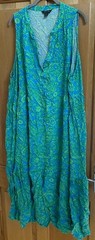 New Look size 22 elegant sleeveless summer tiered maxi dress, buttons