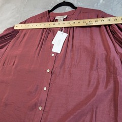 City Chic Refinity Limited Edition Balloon Sleeve Tunic dress Semi-sheer NWT M