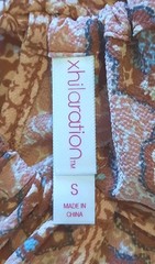Xhilaration Adjustable Strap Lightweight Gauzy Hippie Boho Maxi Dress size Small