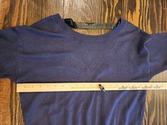 Laundry by Shelli Segal Womens Medium Navy Blue Sweater Dress Long Sleeve