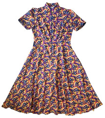 Maxi Dress XXL Rainbow Retro Boho Indie Festival Pride Multicolor RARE Flowing