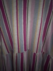 GAP Women&rsquo;s XL Striped Shift Dress Sleeveless Tiered Short Round Neck