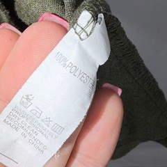 Olive Green Racerback Tank Dress / Coverup XL