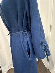 💥Entro🔥Denim Tunic Mini Baby Doll/Resort/City/Modern/Rodeo/Western~Sz~L/EUC💥