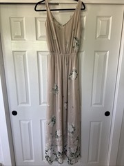 Show Me Your Mumu Kendall Maxi Dress Floral V-Neck Medium
