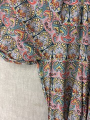 J.CREW Size 8 Open Back Cotton dress Liberty® Giorgia Duke BG128 $248