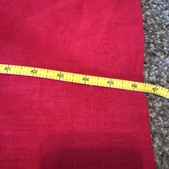 Positive Attitude Linen Blend Long Dress Red Sz. 16 Lined Side Slits Sleeveless