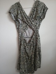 Women&rsquo;s Leopard Sundress Sleeveless Size XL Short Length by Target Exhilaration
