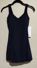 NWT Lululemon Size 2 Align Dress BLK Black $148